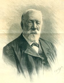 Jules Verne im hohen Alter