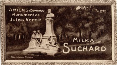 Verne Monument Amiens Suchard