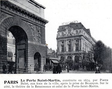 Porte Saint Martin frher