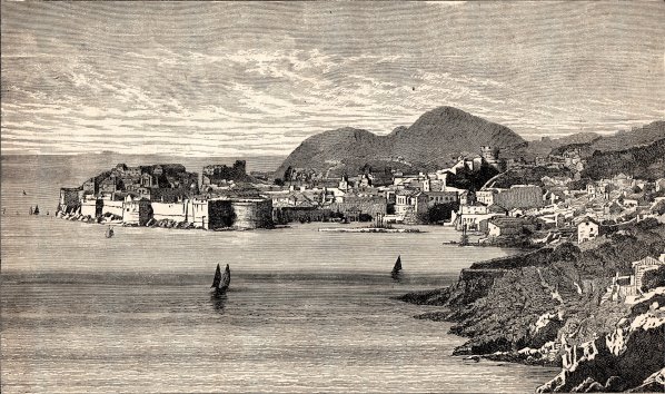 Ragusa in einem Stich von 1894