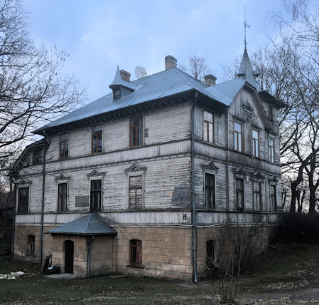Riga, Russisches Holzhaus