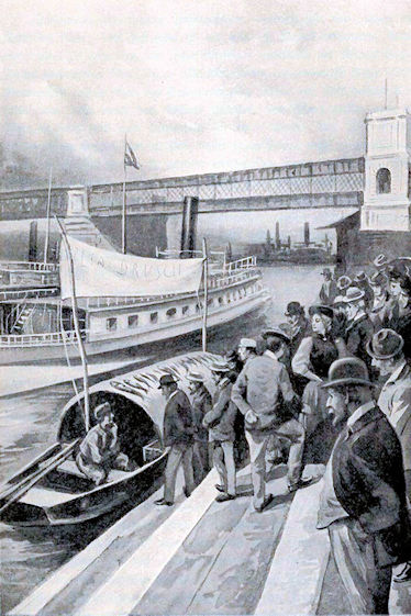 Detailbild aus dem Donaulotsen