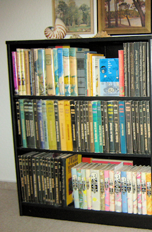 Ein Teil der DDR-Sammlung Jules Verne