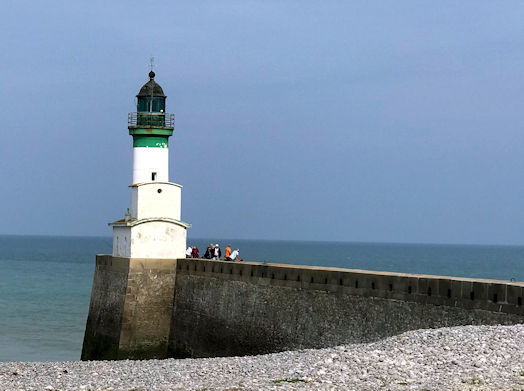 Der Leuchtturm von Le Treport 2021